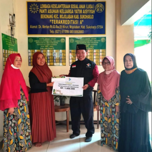 LZIS Assalaam Bantu Anak Yatim di Bekonang, Sukoharjo