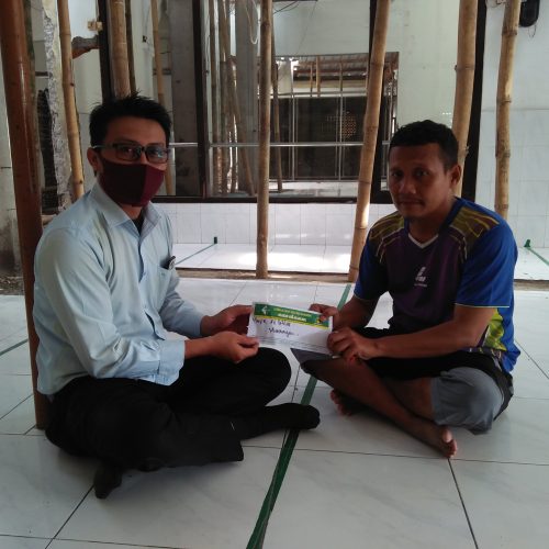 Bantuan Pembangunan Masjid Al Ikhlas Mendungan
