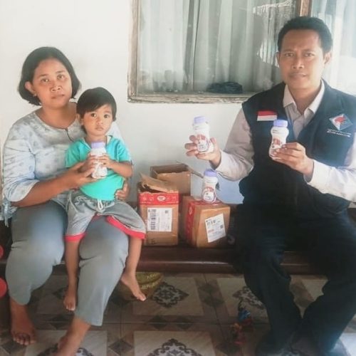 Penyaluran Bantuan Untuk Arsyila, Penderita Jantung Bocor