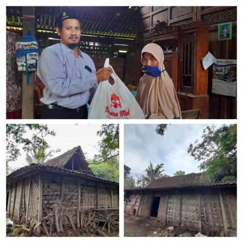 Sembako untuk Ibu Sukamti