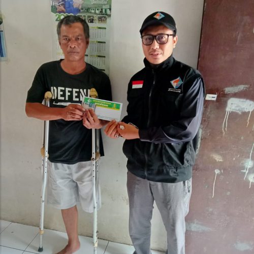 Bantuan untuk Bapak Sumarno (Difabel)
