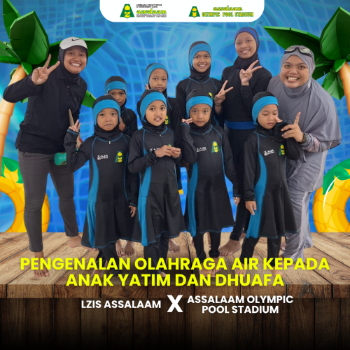 Pengenalan Olahraga Air untuk Anak Yatim dan Dhuafa: Saat Bahagia dan Manfaat Bertemu di Kolam Renang